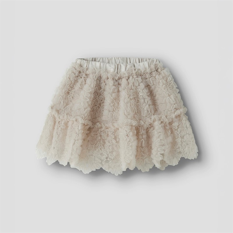 Lil' Atelier Meisjes Fauna Tule Rok Pumice Stone