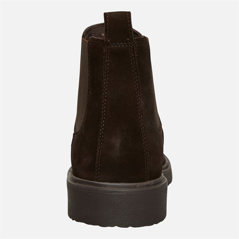 GEOX Heren Massimiano Chelsea Boots Donker Bruin - Afbeelding 3