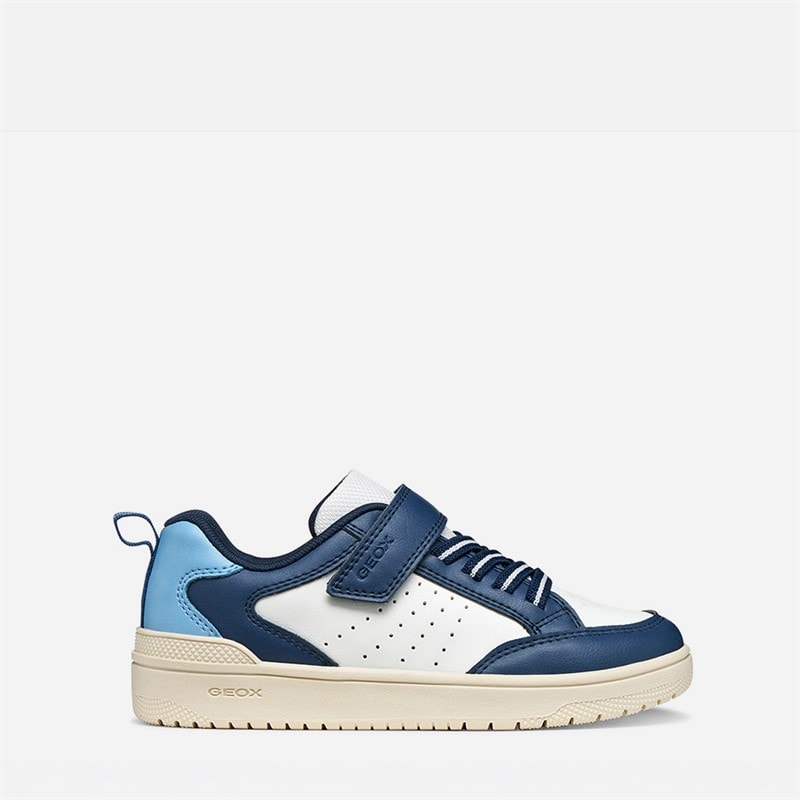 GEOX Baby Jongens Washiba Sneakers Wit/Navy