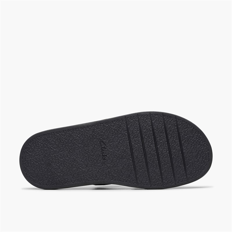 Clarks Dames Aristella D-Fit Slippers Zwart - Afbeelding 2