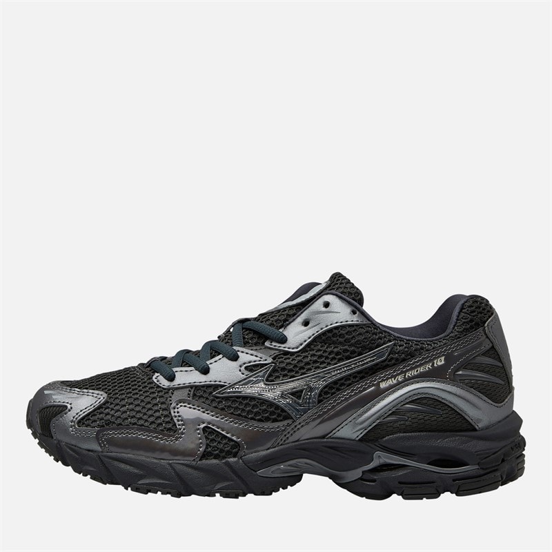 Mizuno Wave Rider 10 Sneakers Black Sand/Black Sand/Metallic Gray