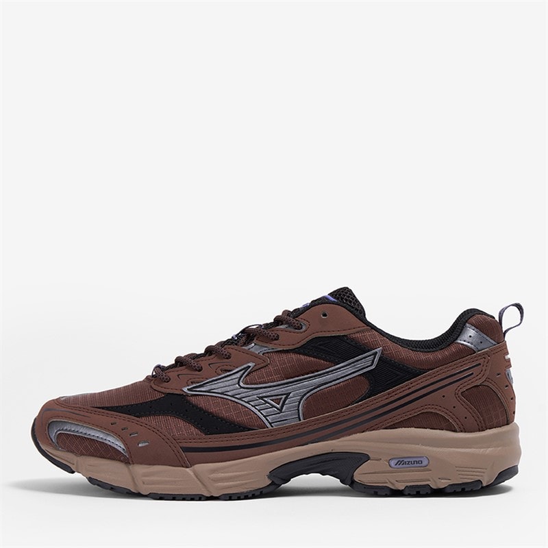 Mizuno MXR Trainers Chicory Coffee/Silver/Zwart