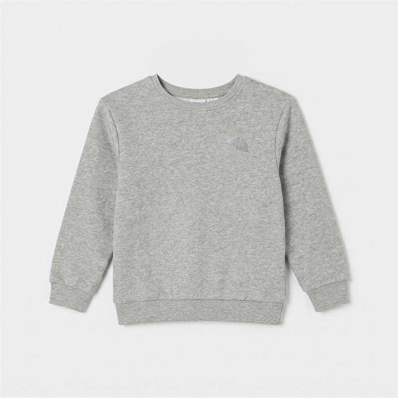 Name It Meisjes Ohanne Sweater Grey Melange