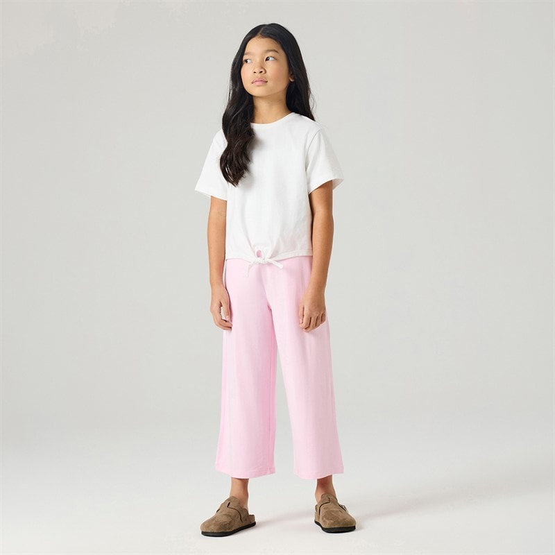Name It Meisjes Vaya Korte Mouw T-shirt Bright White