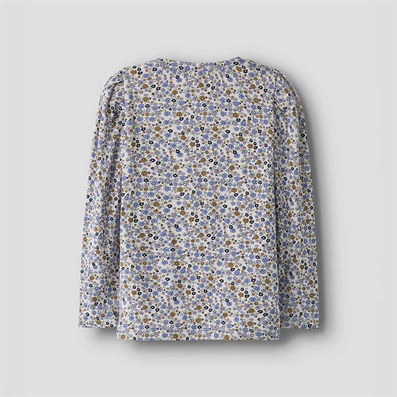 Name It Meisjes Tuline Lange Mouwen Top Lilac Marble - Afbeelding 2