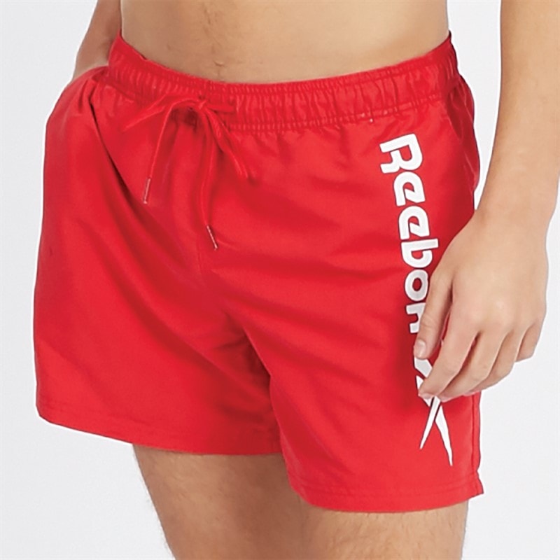 Reebok Zwemshorts Heren Yestin Rood/Wit