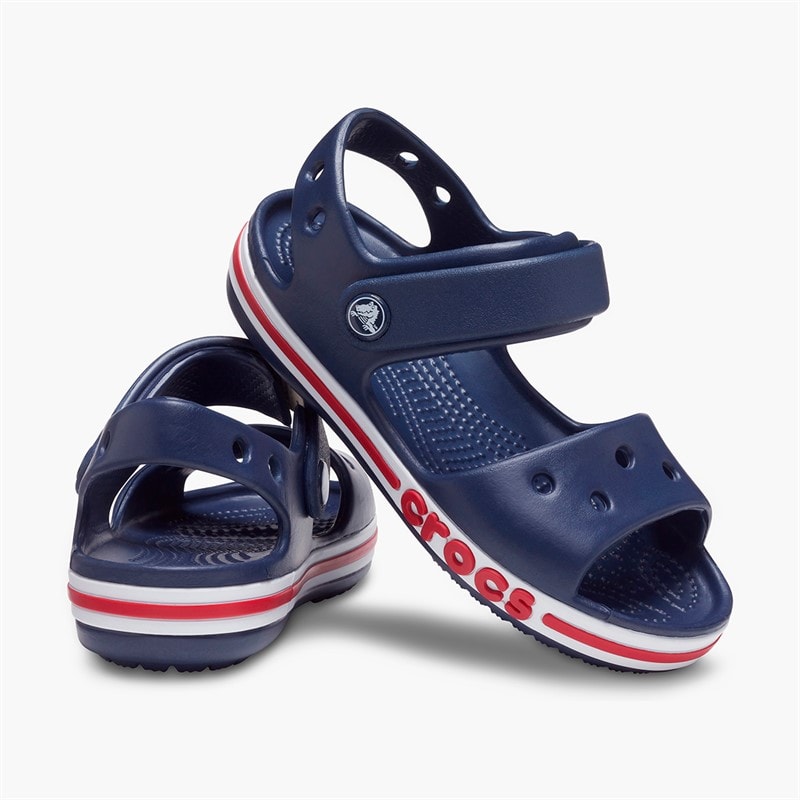 Crocs Kinderen Bayaband K Sandalen Navy/Pepper