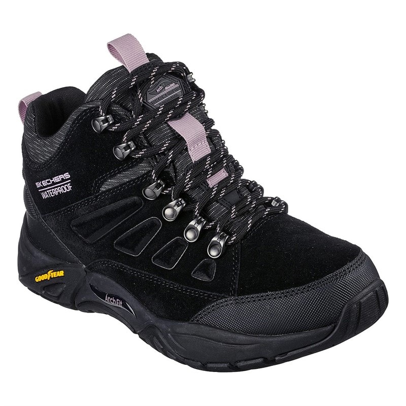 SKECHERS Dames waterdichte schoenen Zwart - Afbeelding 3
