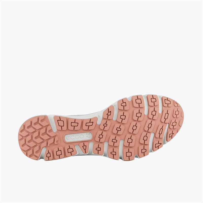 ECCO Dames Multi Vent Goretex Sneakers Air/Air/Dusty Peach - Afbeelding 4