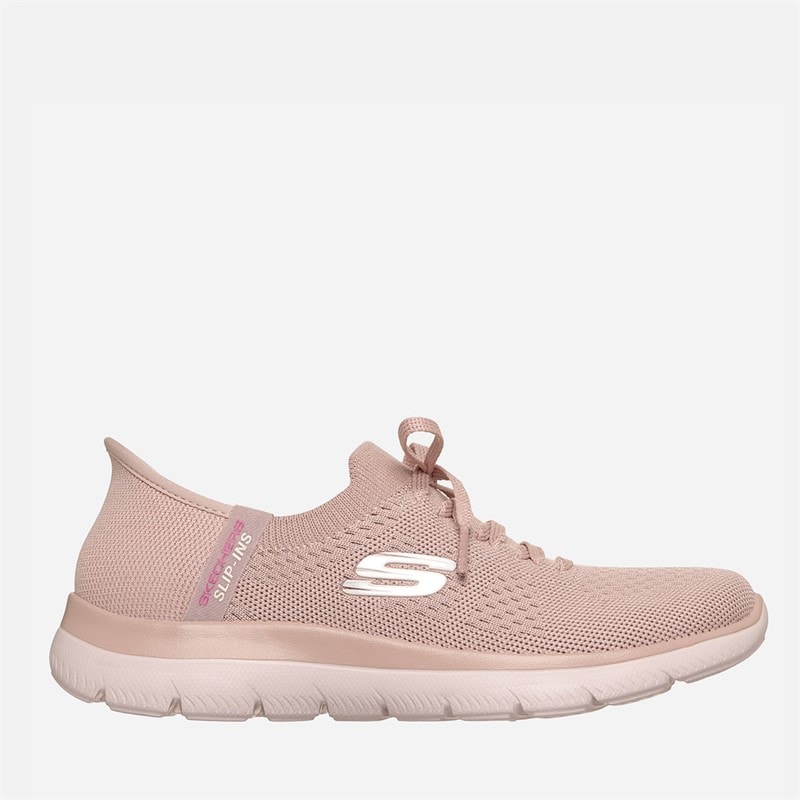 SKECHERS Dames Summits Instappers Nieuwe Dagelijkse Sneakers Roze